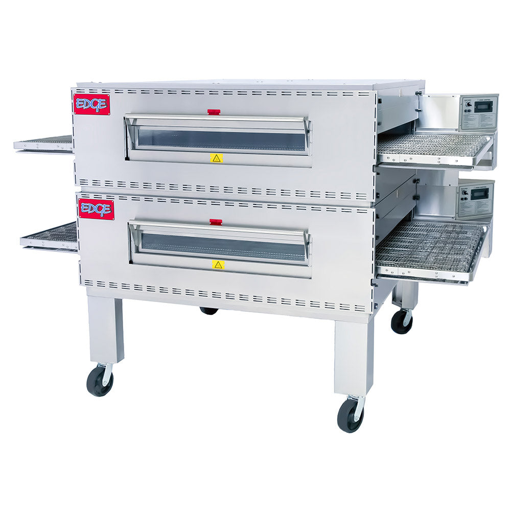 EDGE 3860-2-G2 Series Double Stack Gas Conveyor Pizza Oven – Pizza