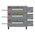 EDGE 4460-3-G2 Series Triple Stack Gas Conveyor Pizza Oven
