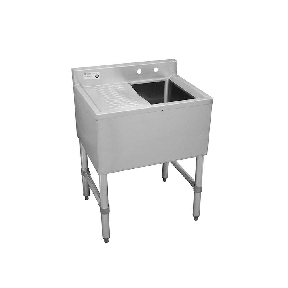 ServWare BAR1B14CWP 14" Underbar Sink Pizza Solutions
