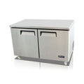 Migali C-U60R-HC Two Door Undercounter Refrigerator