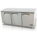Migali C-U72R-HC 72" Three Door Undercounter Refrigerator