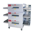EDGE 3240-2-G2 Series Triple Stack Gas Conveyor Pizza Oven