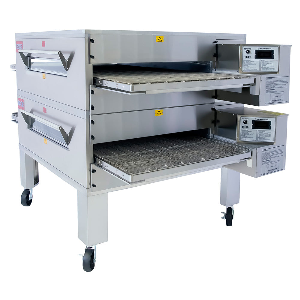 EDGE 3870-2-G2 Series Double Stack Gas Conveyor Pizza Oven – Pizza