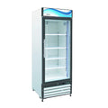 Serv-Ware GR23-HC Single Glass Door Reach-In Refrigerator Merchandiser