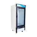 Serv-Ware GR12-HC  Single Glass Door Reach-In Refrigerator Merchandiser
