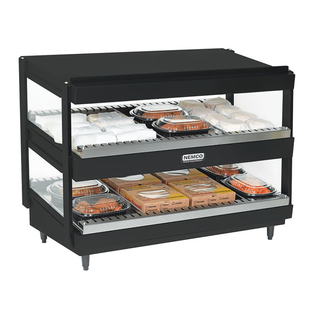 Commercial Hot Case Counter, 4 Shelves