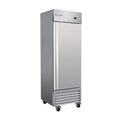 Serv-Ware RF1-HC Stainless Steel One Door Reach-In Freezer