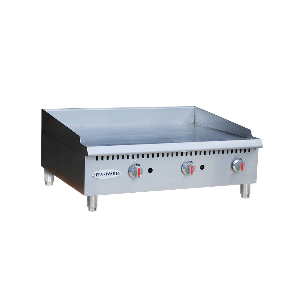 Magic Chef 24 in. Commercial Thermostatic Countertop Gas Griddle