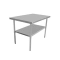 Serv-Ware T3048CWP-4 48"x30" Deluxe Work Table