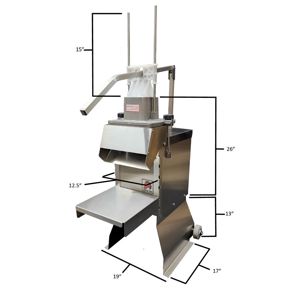 Cheese Hog Cheese Grater/Shredder Pizza Solutions